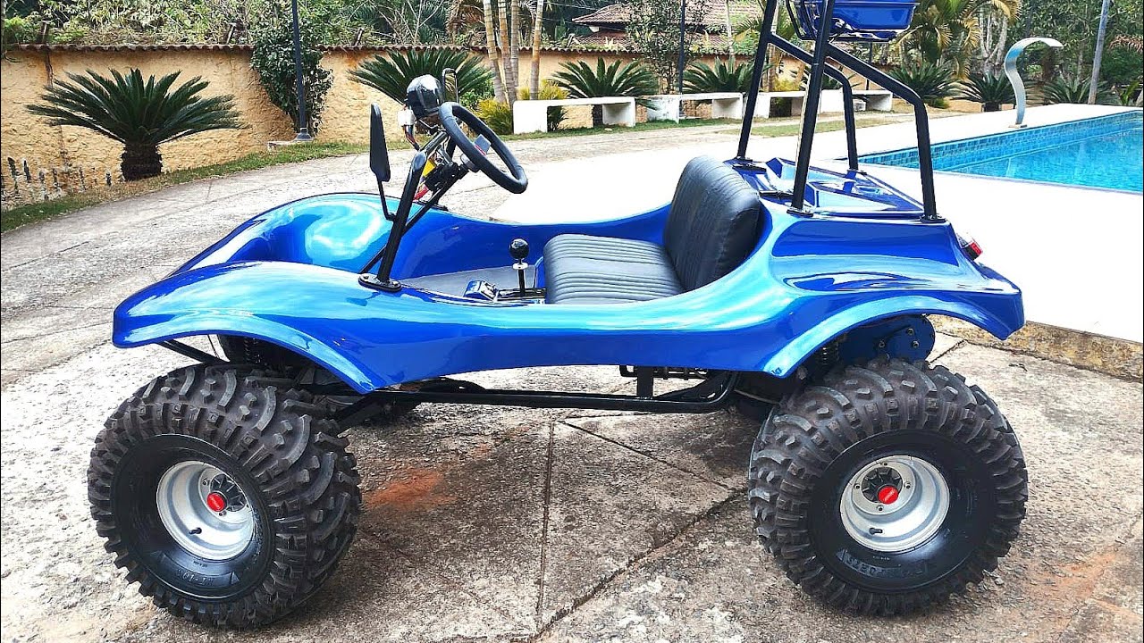Mini buggy banheirinha pneus enormes 
