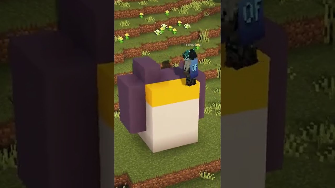 How to make a Penguin Statue in Minecraft! #shorts