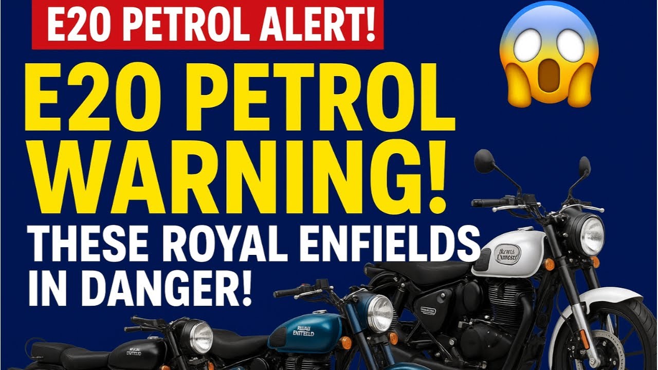 ⚠️ Your Royal Enfield Might Be in Danger! 😱 E20 Petrol Could Ruin These Models | Vlog No 772