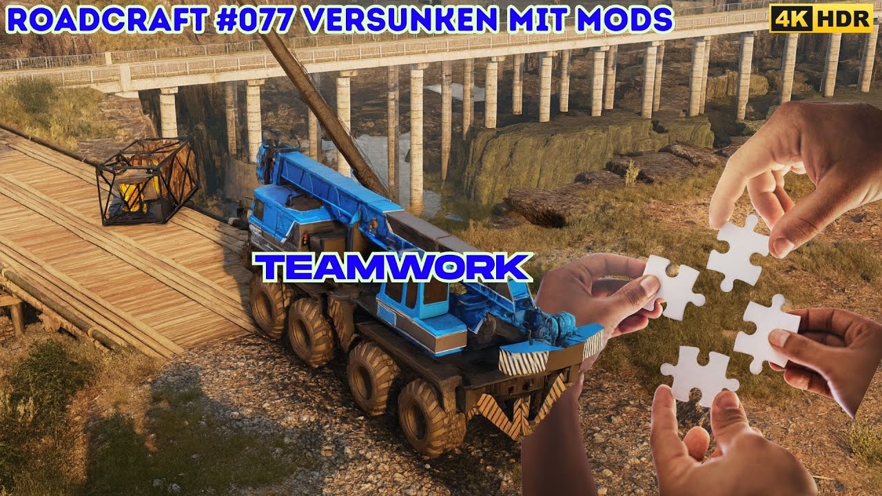 Hol die Bohrteile aus der südlichen Mine 2/2 - RoadCraft 077 VERSUNKEN