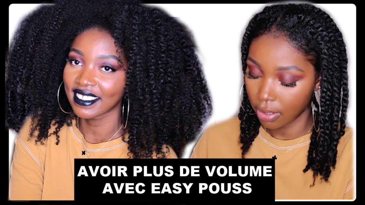 Avoir plus de VOLUME avec Easy Pouss I MON AFRO BOUCLÉ