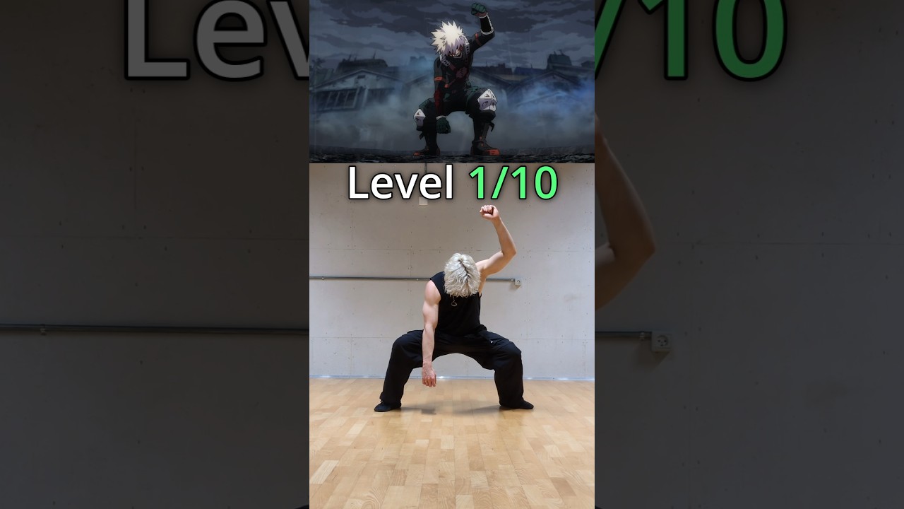 Level 10 took so many tries 💀 #mha #bakugo #deku #izukumidoriya #mina #aizawashouta