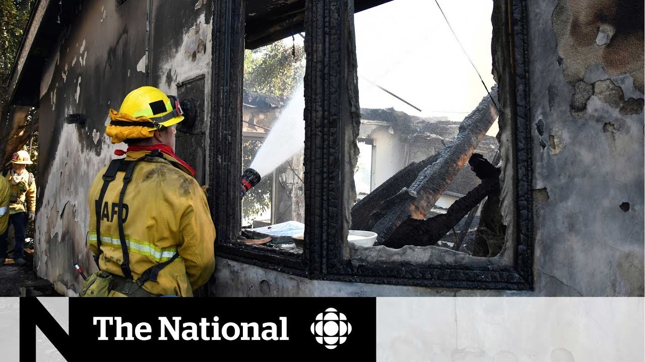 Getty Fire damages properties in Los Angeles
