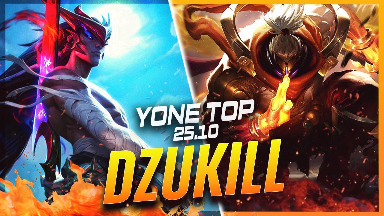 Dzukill - Yone vs Jax TOP Patch 25.10 - Grandmaster Yone Gameplay