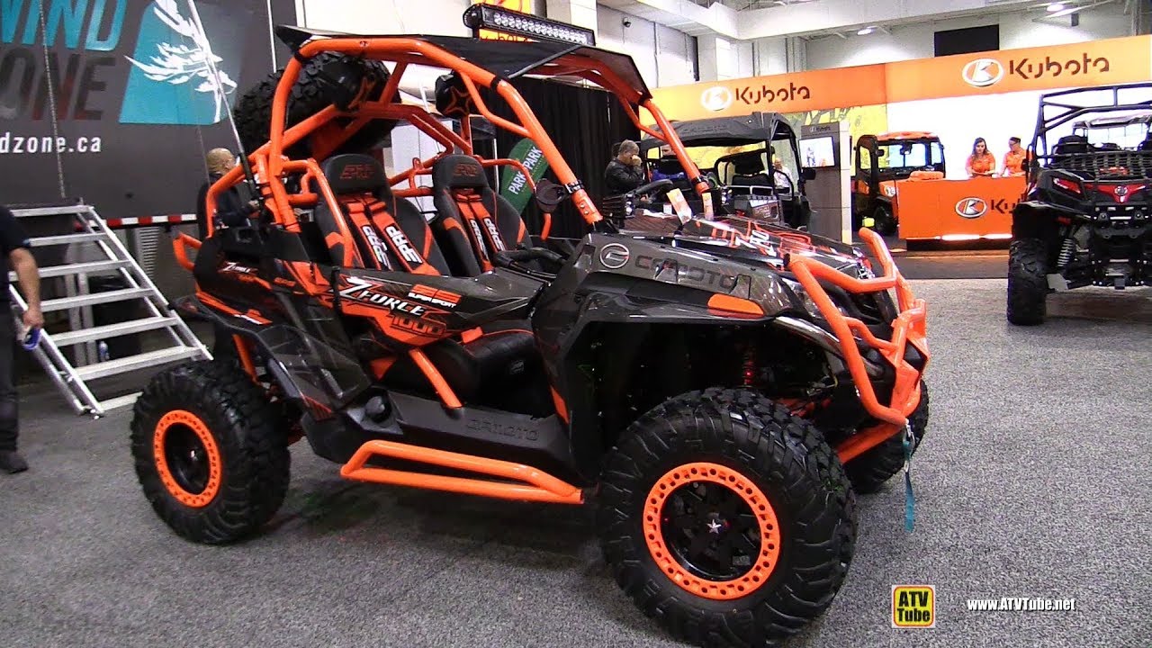 2019 CfMoto Z-Force 1000 Super Sport Side by Side ATV - Walkaround - 2018 Toronto ATV Show