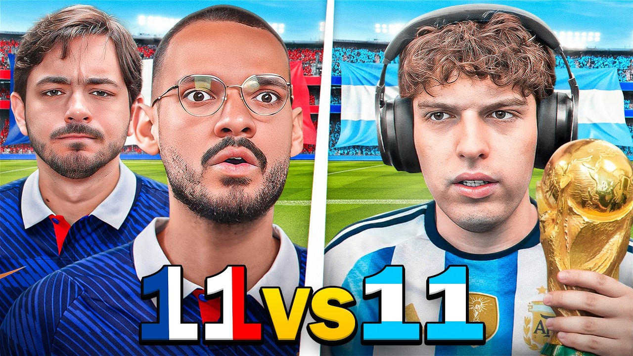 11 VS 11 DEL MUNDIAL CONTRA DAVO XENEIZE