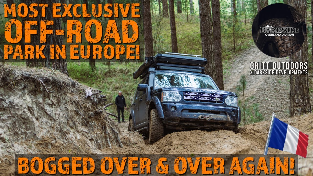 WE VISITED THE MOST EXCLUSIVE OFF-ROAD PARK IN EUROPE! - GRITT OUTDOORS X DARKSIDE DEVELOPMENTS