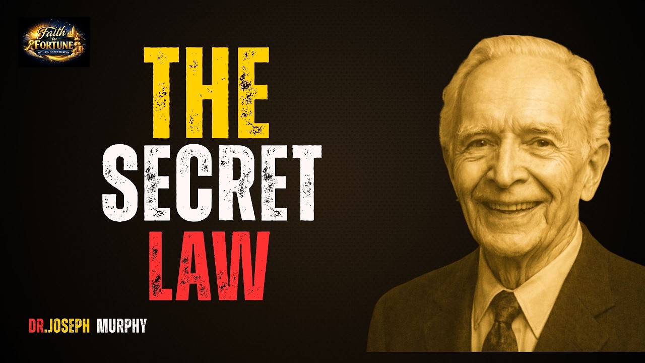 THE UNSEEN PRINCIPLE THAT CONTROLS YOUR LIFE  DR  JOSEPH MURPHY