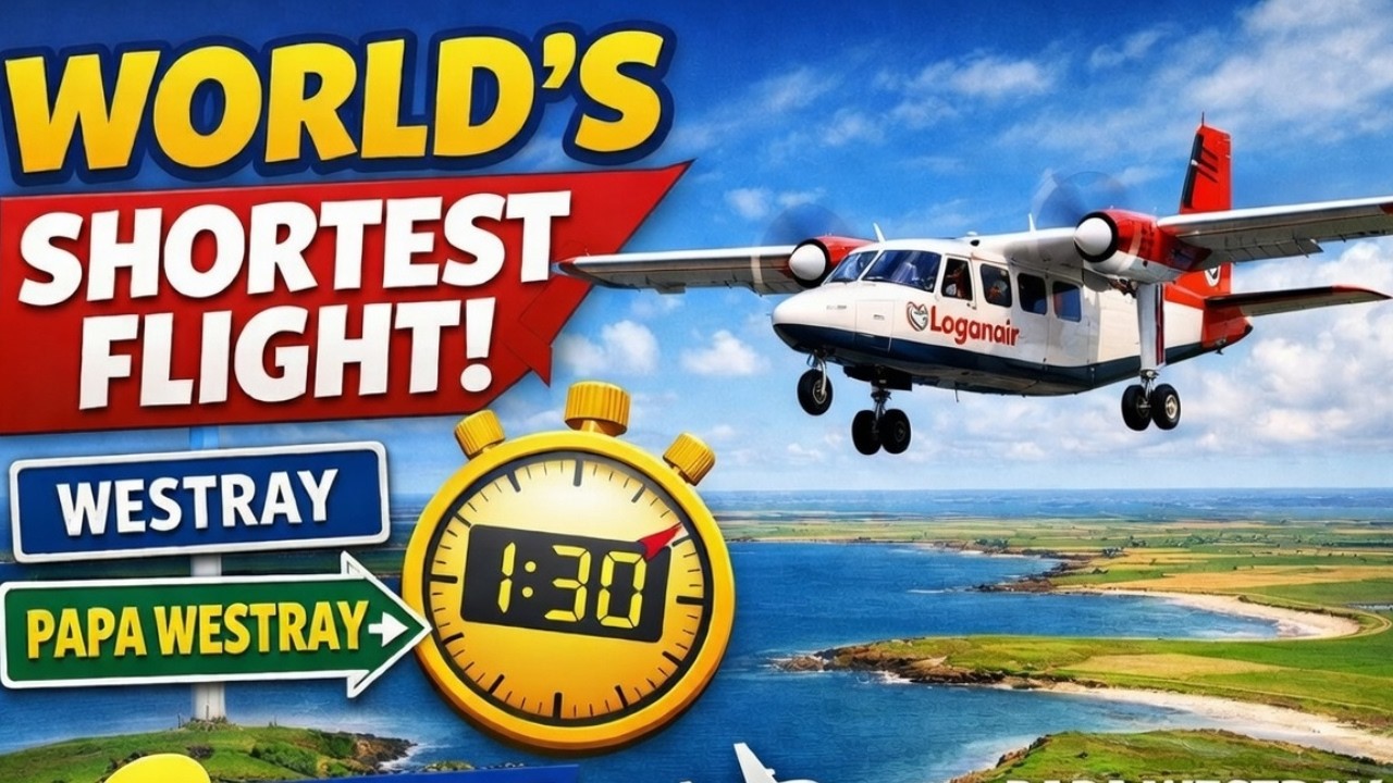 Ever Flew on the WORLD'S SHORTEST FLIGHT and Here's What Happened