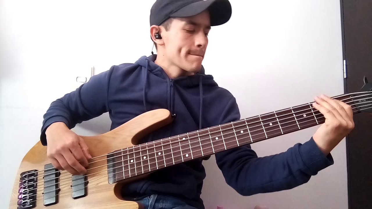 Cover en bajo  Sin Poderte hablar (willie colón )