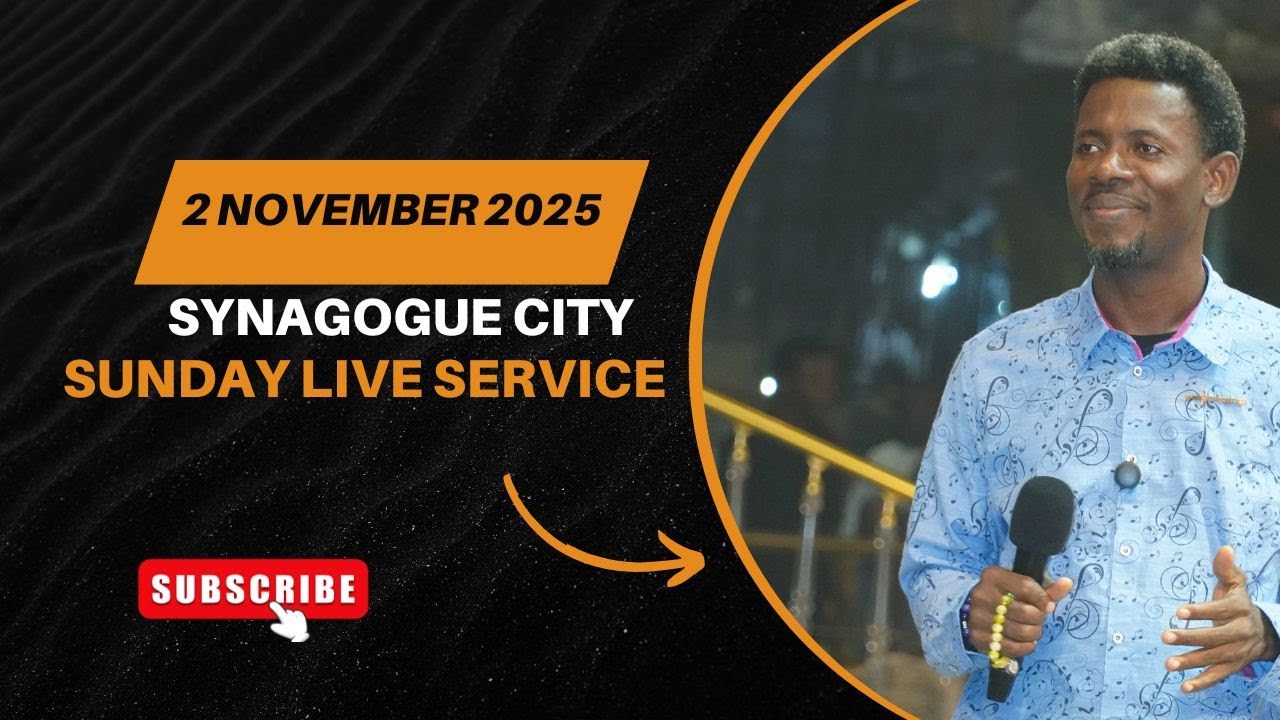 SYNAGOGUE CITY SUNDAY LIVE SERVICE {2 NOVEMBER 2025}