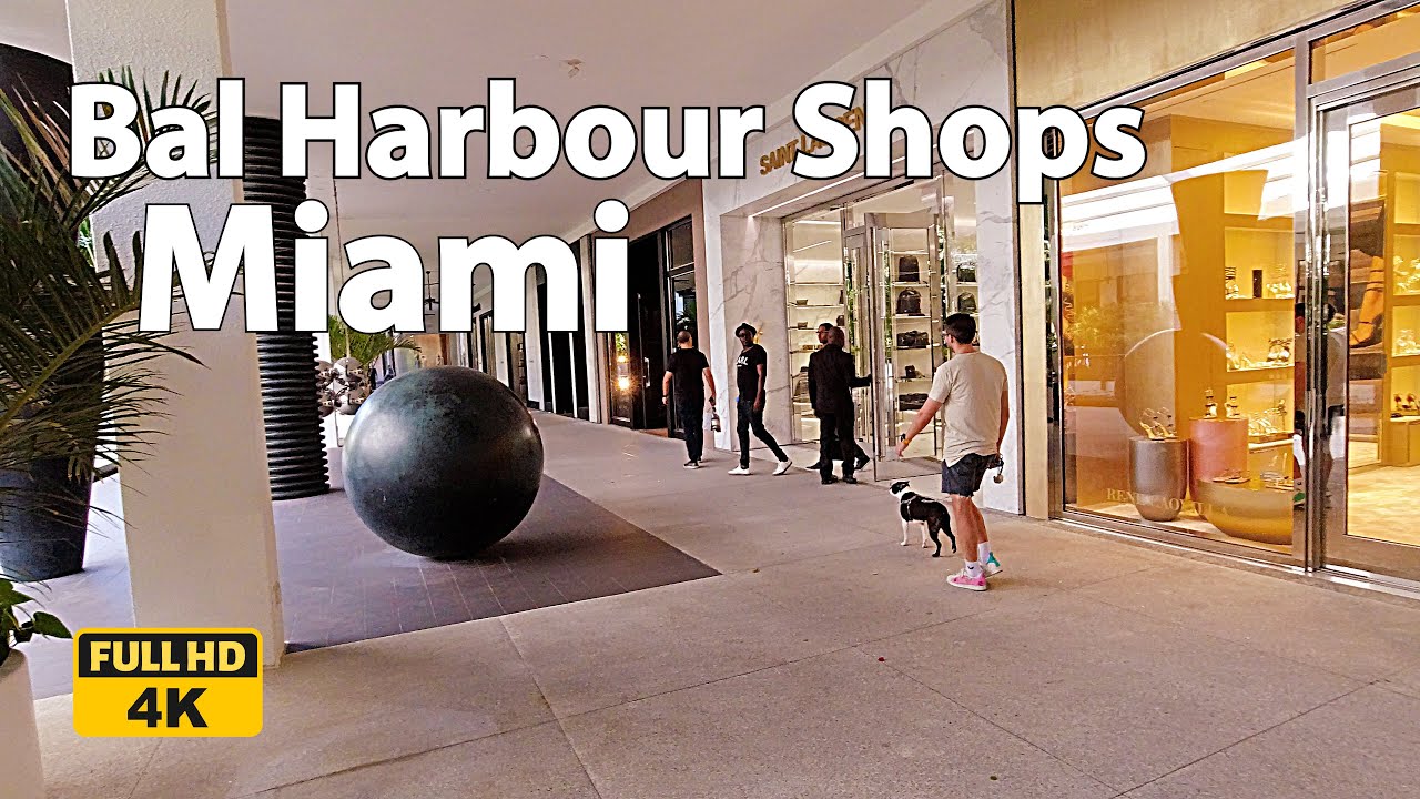 Bal Harbour Shops Miami | The highest-grossing retail centers in the world 4K