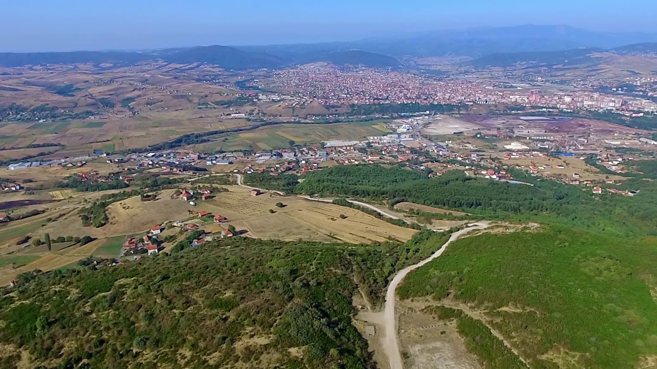 view of Mitrovica Kosovo  - August 2017