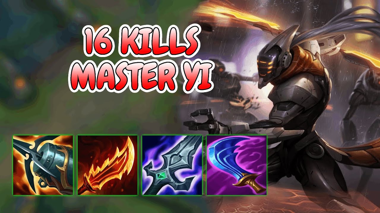 Master Yi is UNSTOPPABLE - Total Jungle Domination in Ranked Season 14 League of Legends