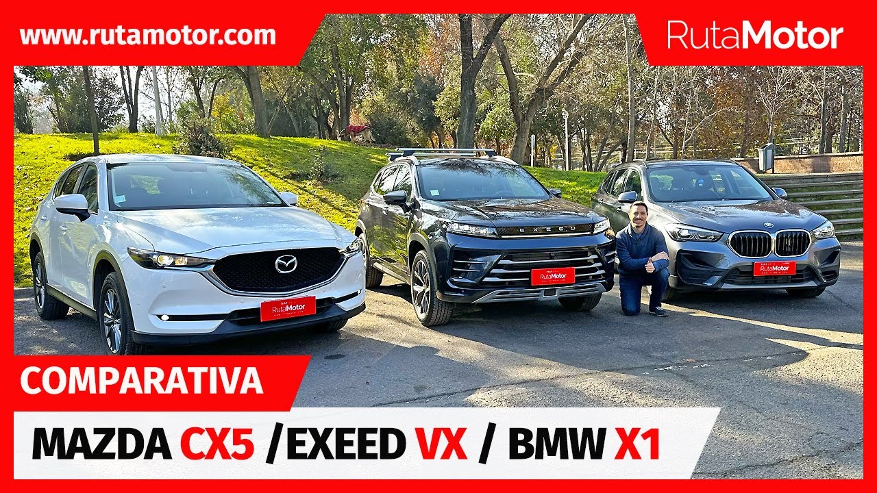 BMW vs Exeed vs Mazda - ¿Qué SUV elegir? ¿Tradicional, de lujo, nuevo o usado? (Comparativa)