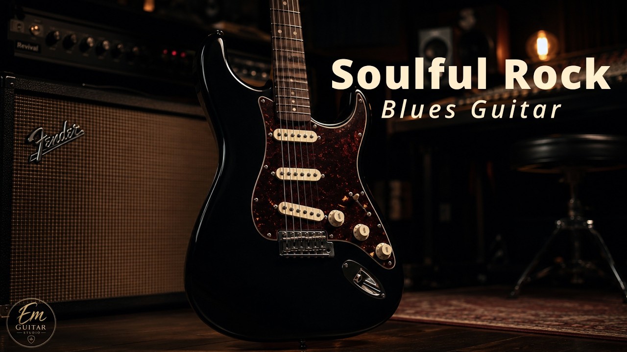 Soulful Rock Blues Guitar - Expressive Electric Guitar Melodies