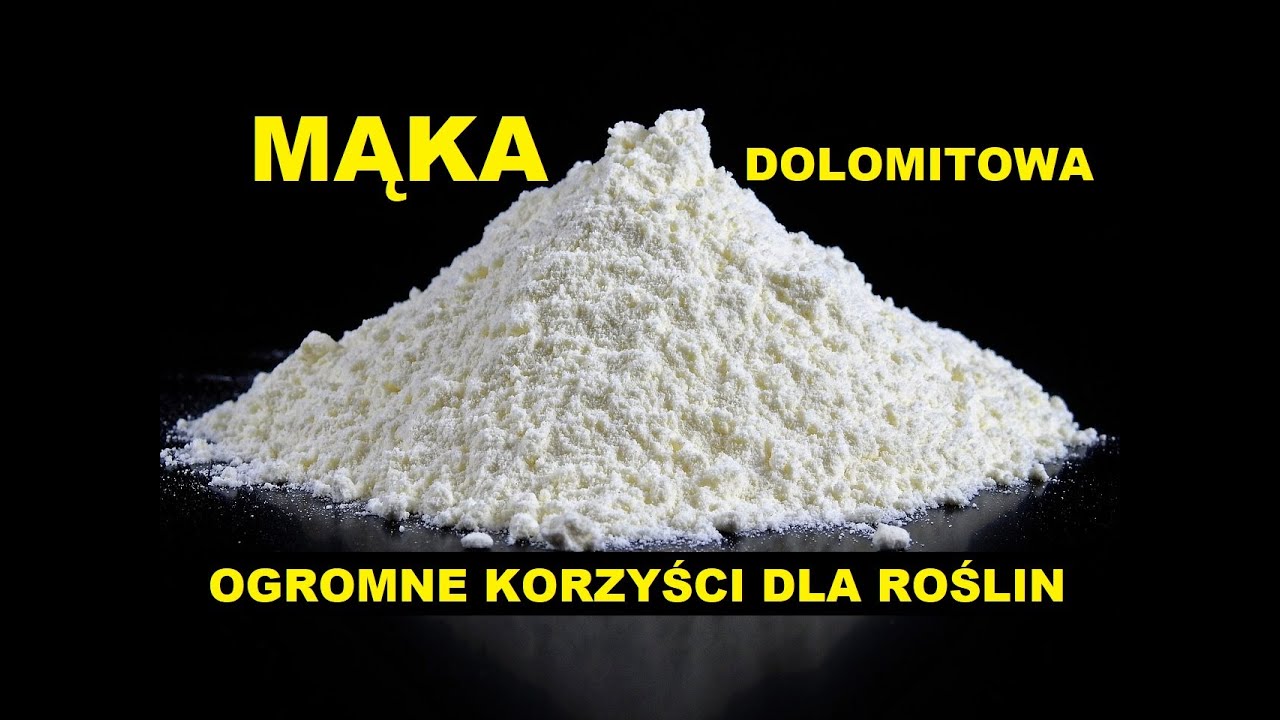 MĄKA DOLOMITOWA - REWELACYJNA DLA NASZYCH UPRAW