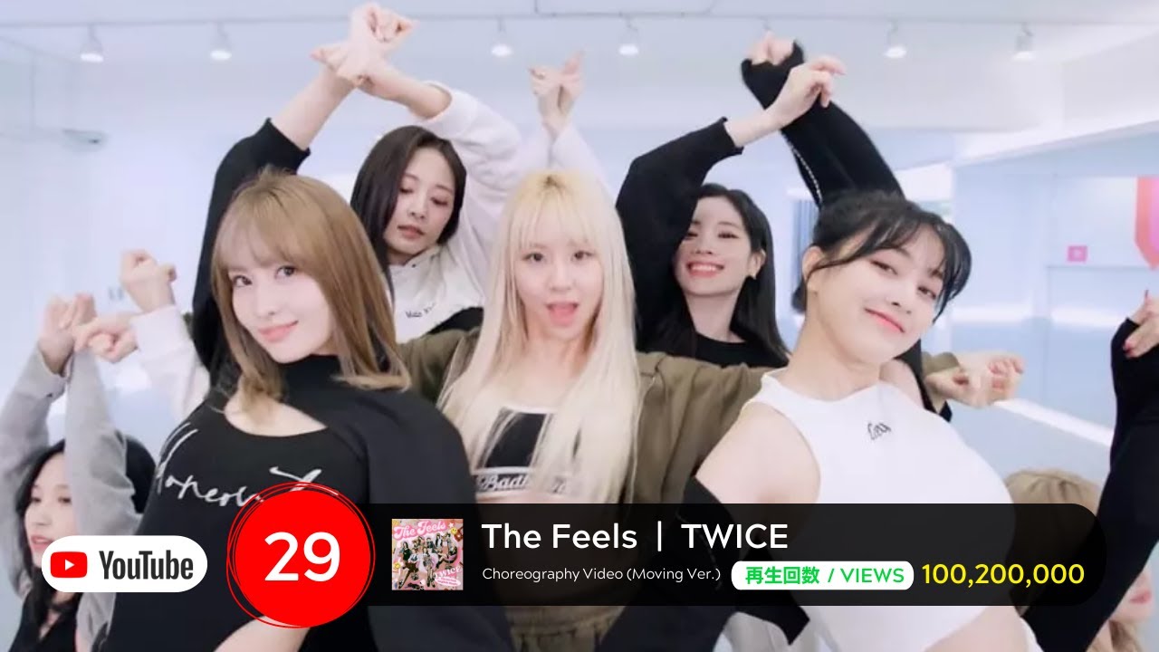 【KPOP】ダンス動画 人気曲ランキング TOP100 | Most Viewed KPOP Dance Practice + Performance Video on YouTube TOP100