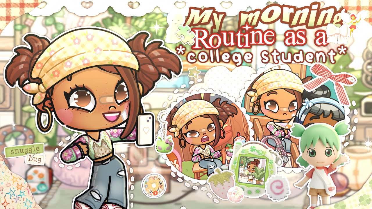 Destiny morning routine as a college student ⋮ ⌗ ┆ 🎀🐛🧚&zwj;♀️|| *with voice* || avatar world.