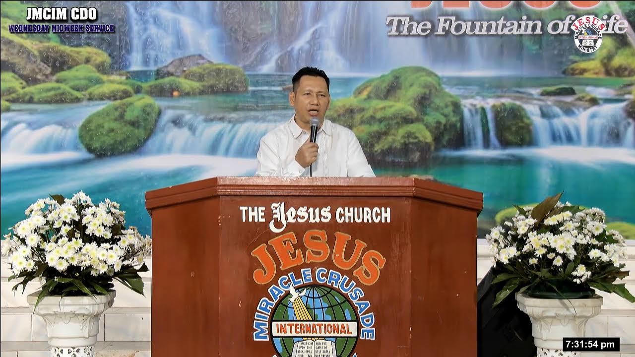 Watch! the JMCIM CDO CITY OUTSTATION Live Streaming of WEDNESDAY MIDWEEK SERVICE| DECEMBER 17,  2025
