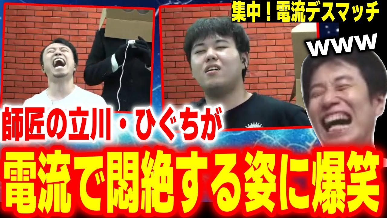 【集中！電流デスマッチ】師匠を守れ！立川・ひぐちが電流で悶絶する姿に爆笑するハイタニ【荒咬オウガ アール ハイタニ】【SF6 ストリートファイター6 スト6】