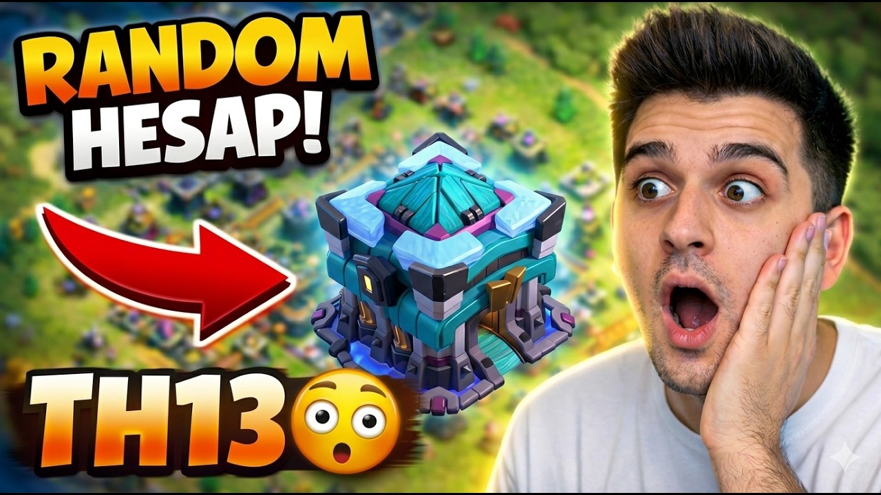 Random Clash of Clans Hesabı Aldım! İçinden NE ÇIKTI? 😱