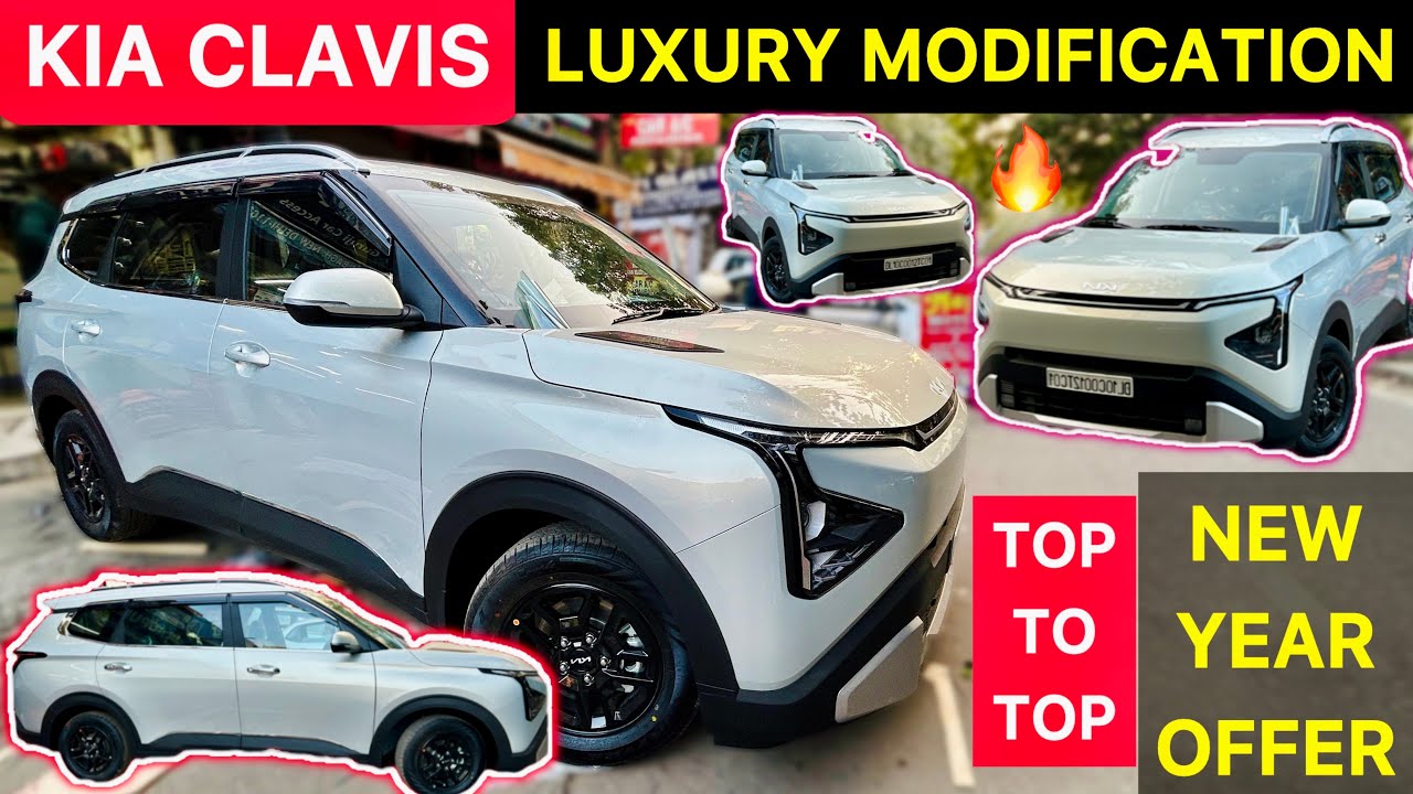 Kia Carens Clavis Modified Top To Top || Carens Luxury Modification