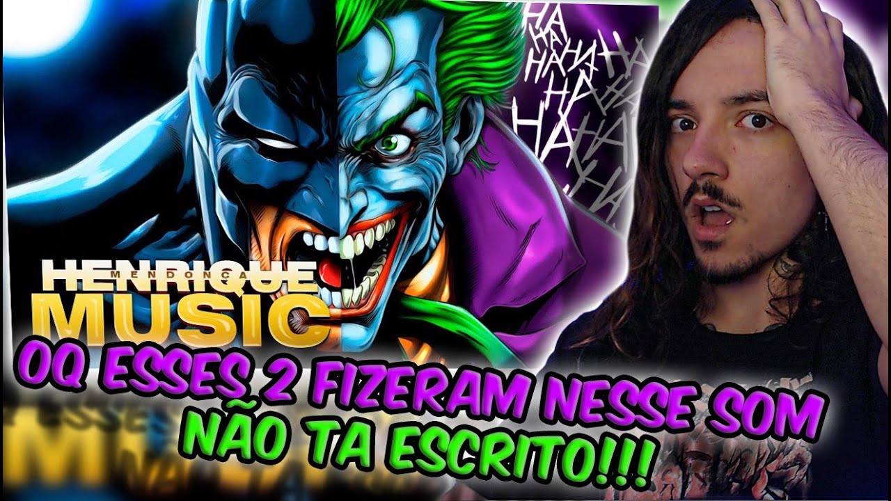 (OBRA DE ARTE!) REAGINDO ao Rap do Batman (DC COMICS) - O SEU MAIOR MEDO | Henrique Mendonça | REACT