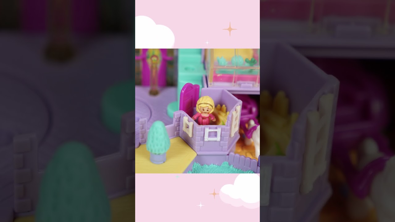 Vintage Polly Pocket: Light-Up Magical Mansion (1994)