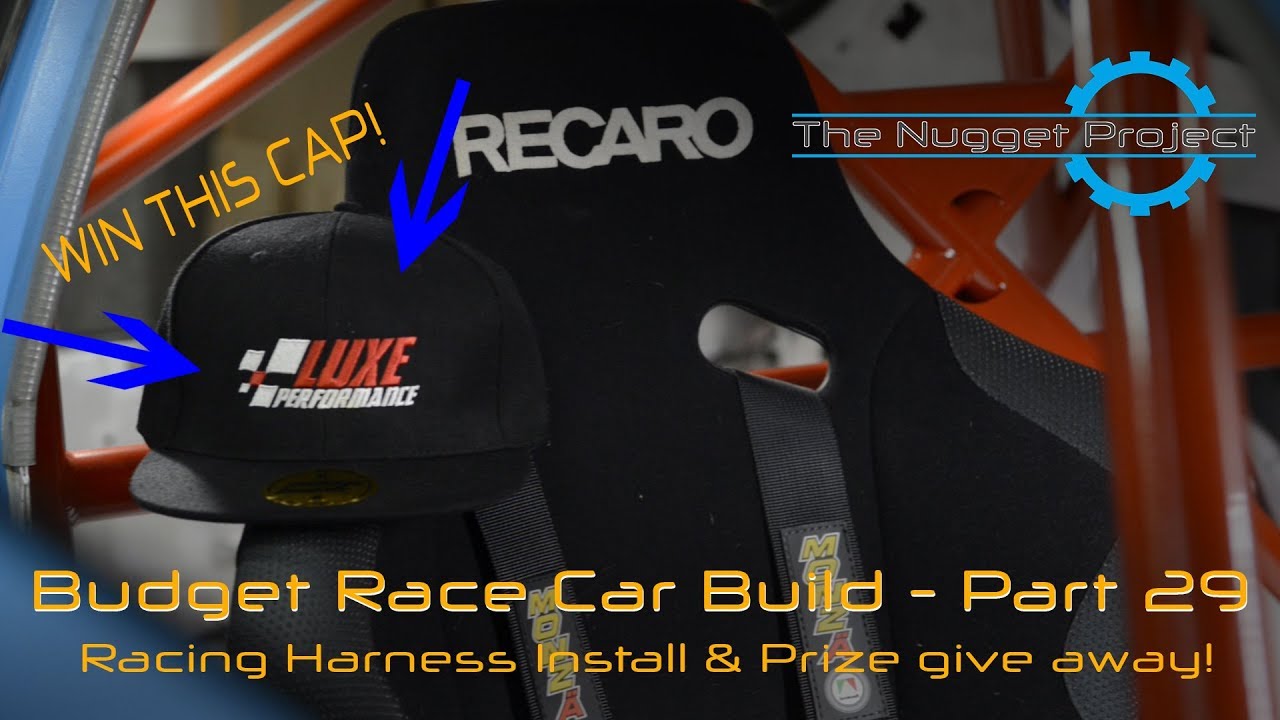 Budget Race Car Build - Part 29 - Race Harness Install & Prize Give Away