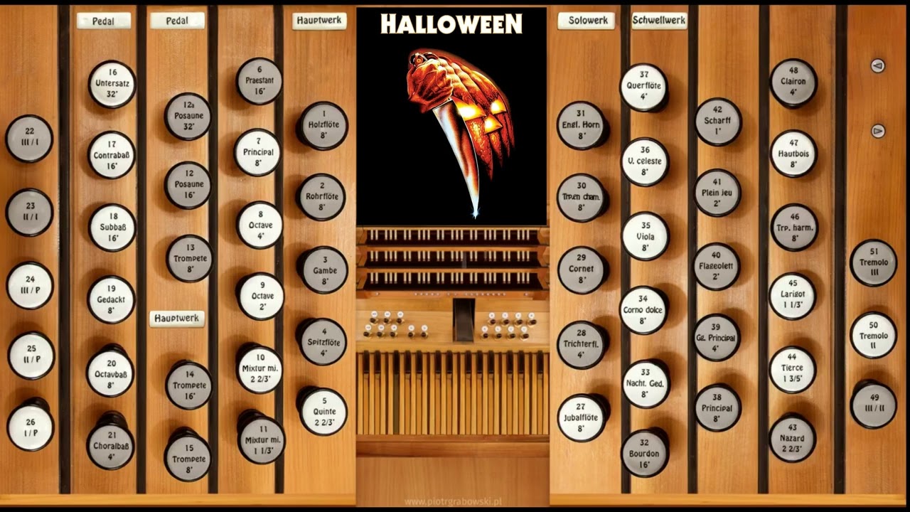 Halloween Theme (1978)—Organ Cover