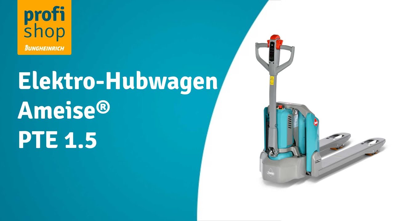 Elektro-Handhubwagen Ameise® PTE 1.5