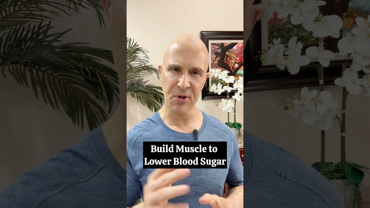 Build Muscle to Lower Blood Sugar, Protect Your Pancreas!  #drmandell #muscle #sugar #pancreas