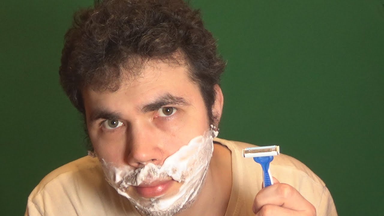 ASMR бритьё, пена, триггеры
