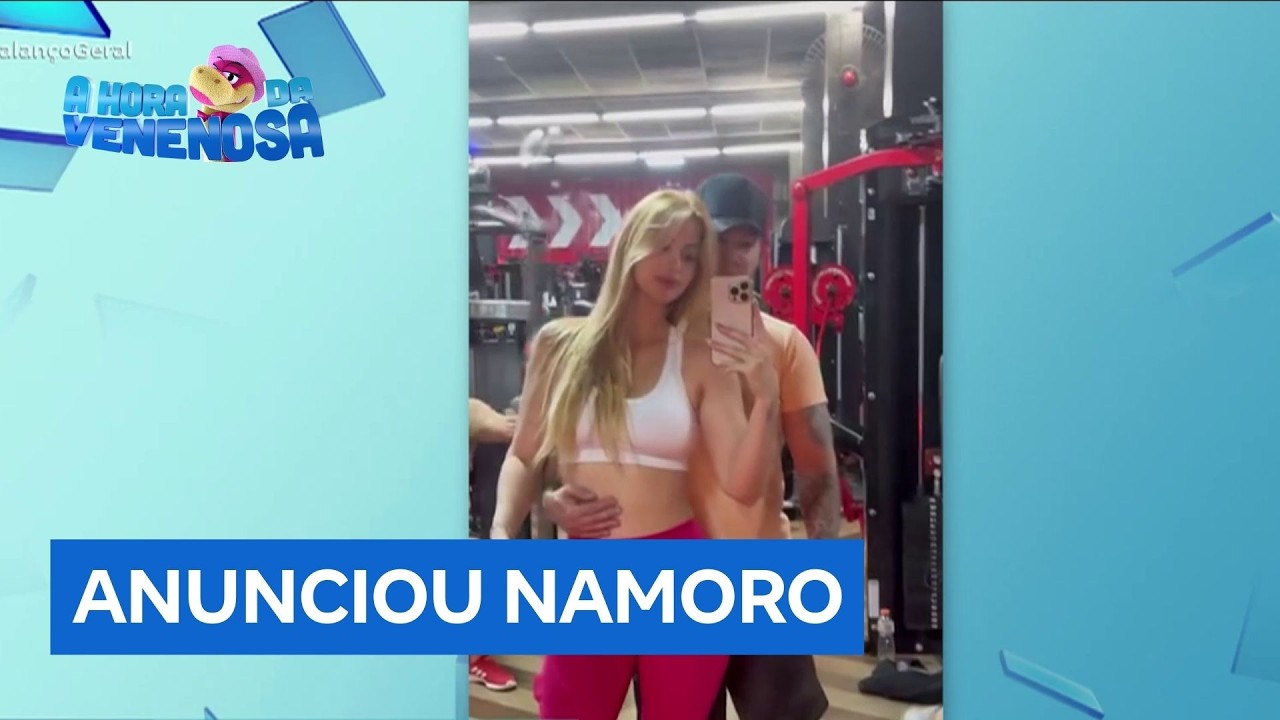 Pai de Melody anuncia namoro com mulher na mesma academia onde aconteceu confusão