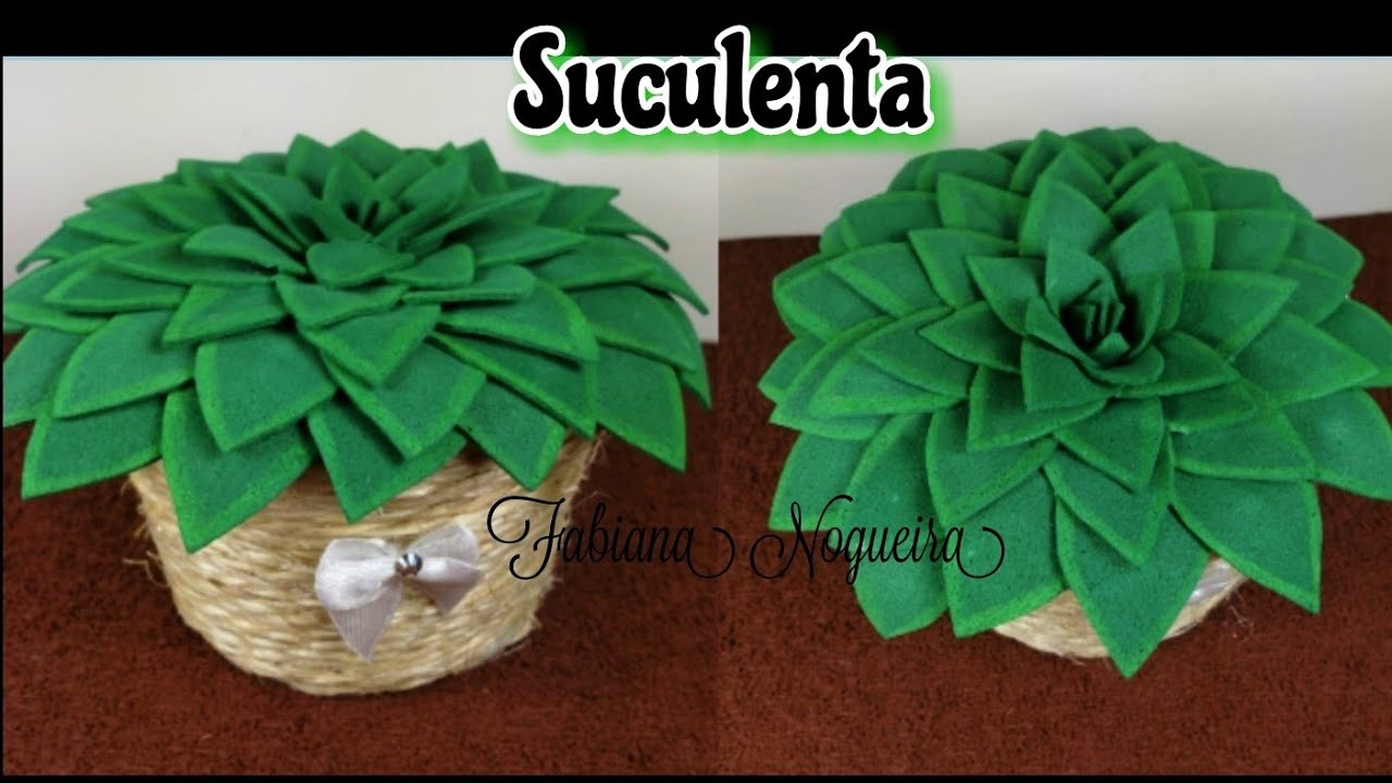 Suculenta de EVA Super Fácil 🌱💕