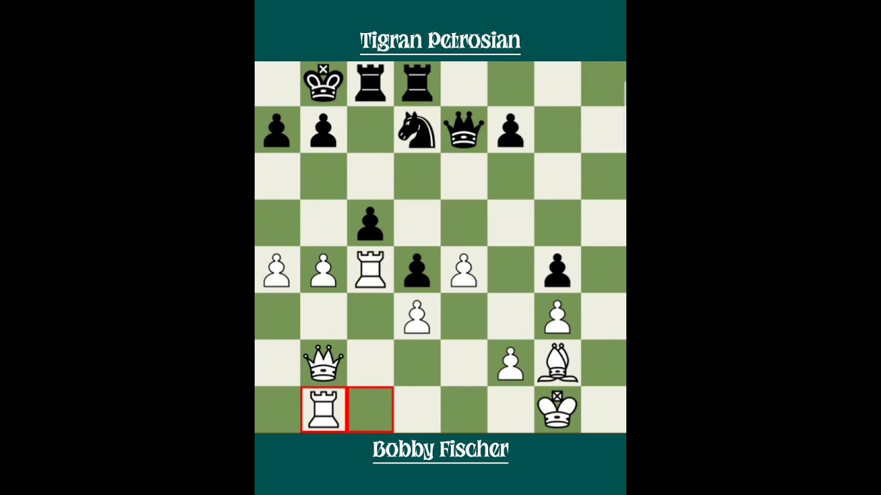Bobby Fischer vs Tigran Petrosian ◉ Candidates Tournament 1959 | Petrosian Outplays Young Fischer