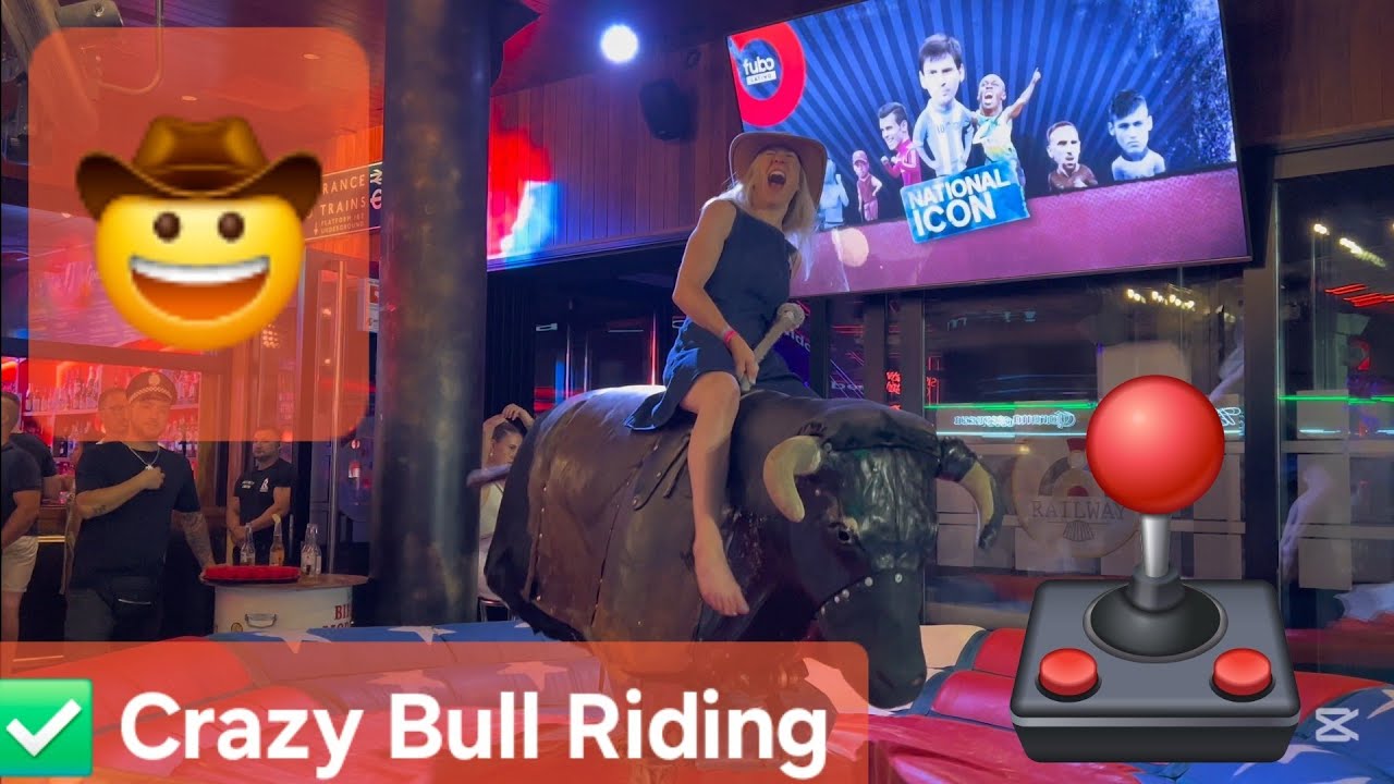Crazy Mechanical bullriding Moments in BENIDORM Challenge!