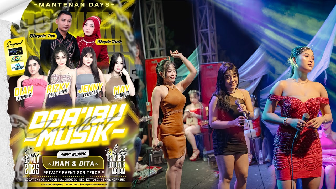 [FULL] DOA IBU Music Live Jabon Drenges Kertosono ~ 29 November 2025 ~ Doa Ibu Audio