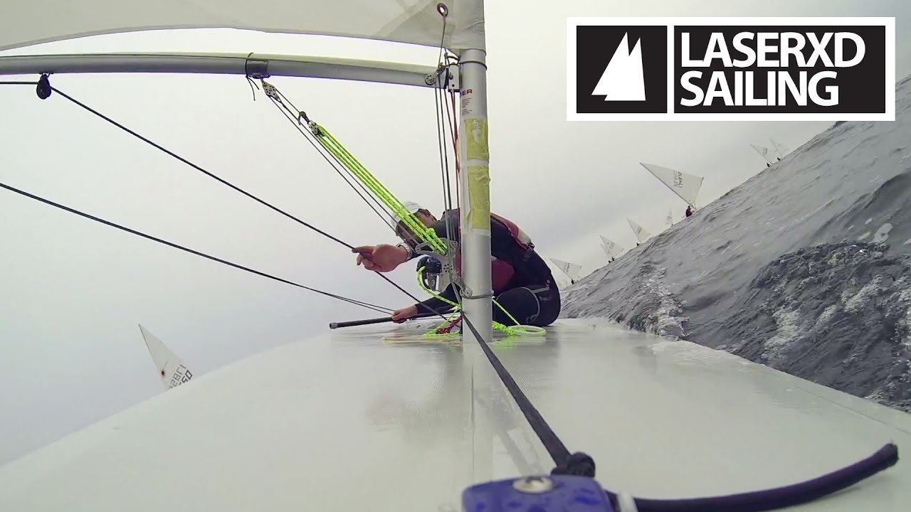 Downwind Laser Sailing with Olympian Rob Crane