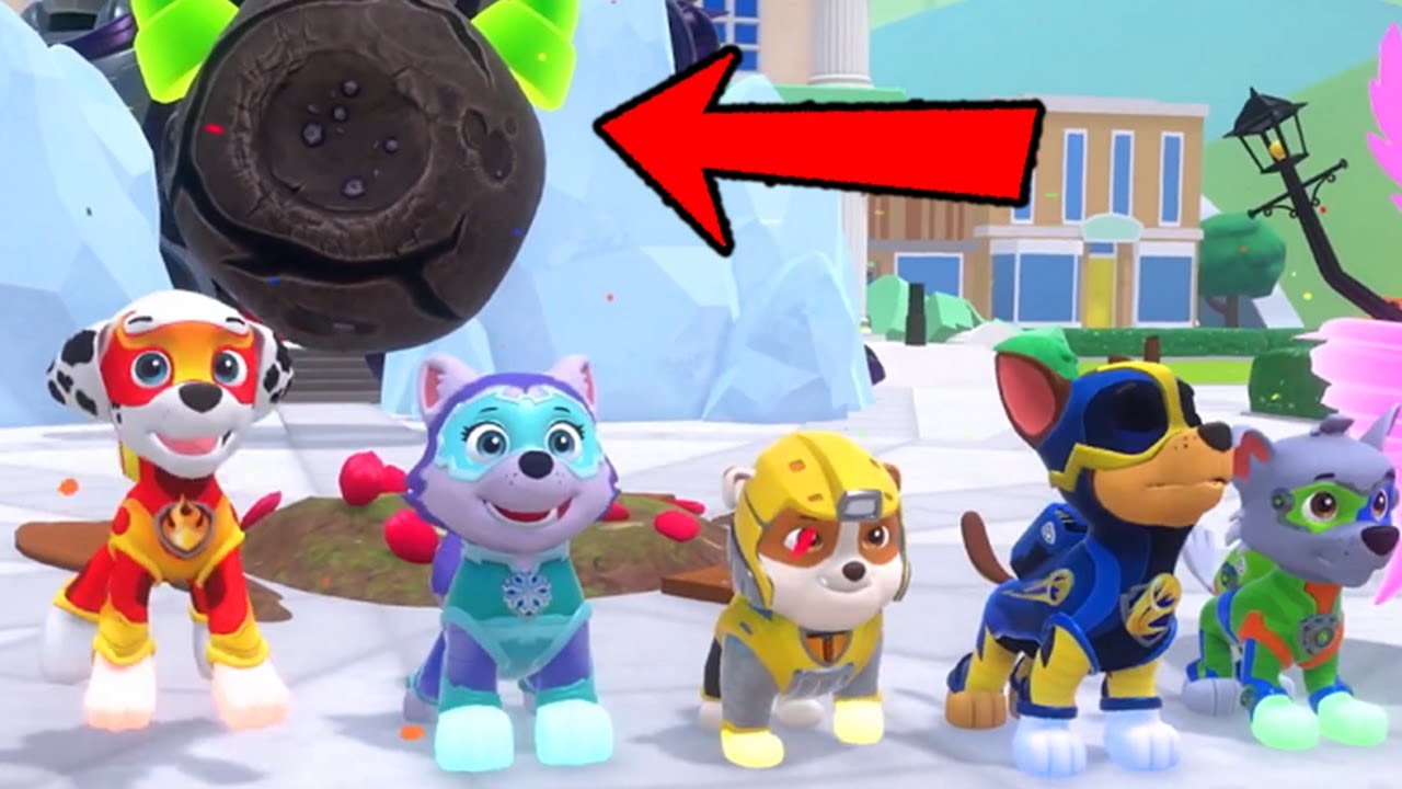 Paw Patrol Mighty Pups Save Adventure Bay Jake's Mountain Rescue Mission Gameplay Walkthrough