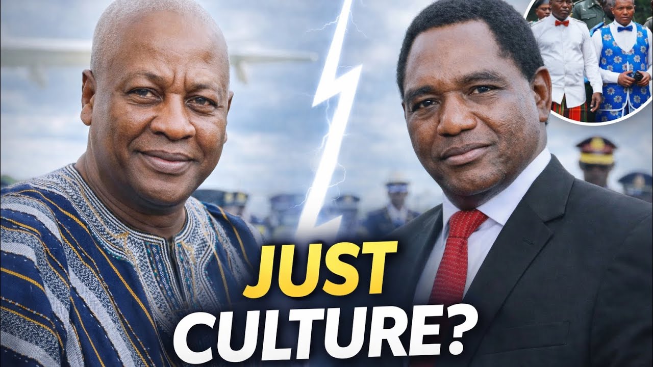 Zambia vs Ghana Debate After President Mahama’s Fugu Outfit Goes Viral