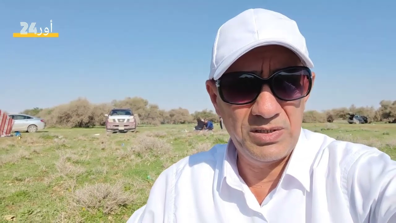گشتة شتوية في بادية فيضة هدانية جنوب محافظة المثنى .. جولة مع رعد سالم 