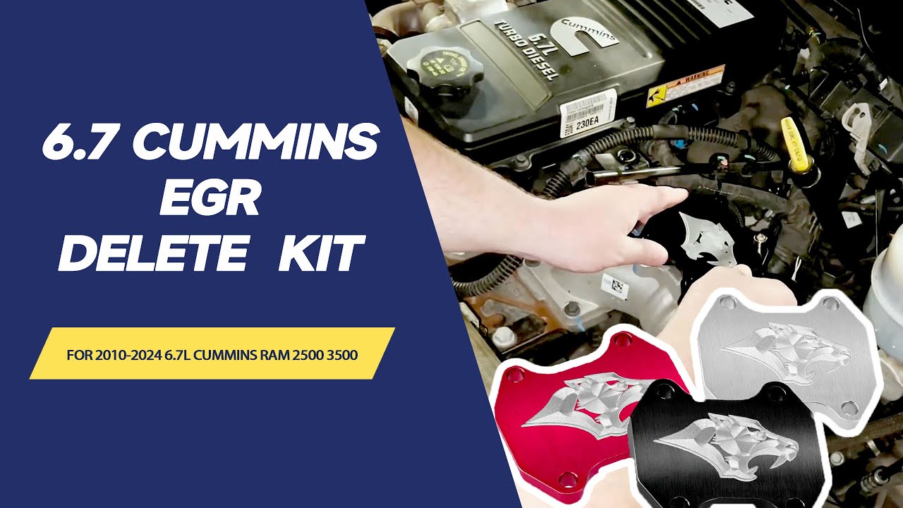 Как установить 6.7 Cummins EGR от Spelab на мой RAM 3500 6.7L Cummins 2022 года?