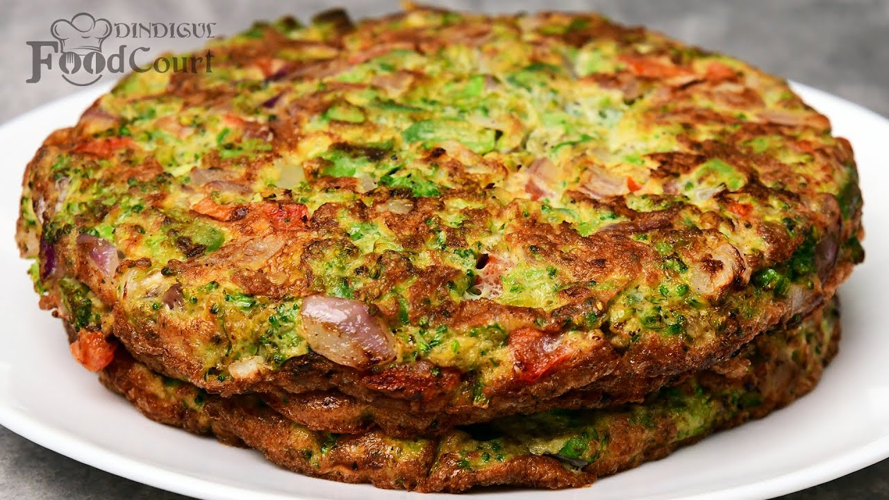 Healthy Breakfast Recipe/ Broccoli Omlette/ Broccoli Recipes