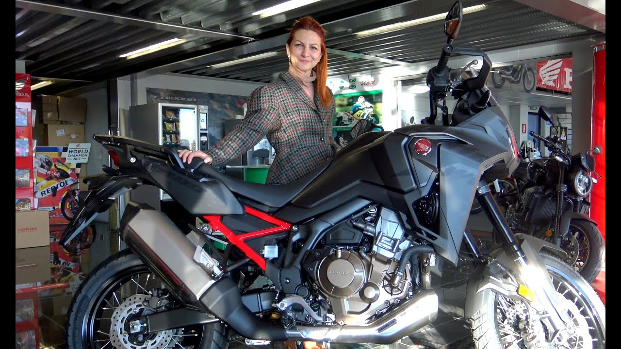 HONDA AFRICA TWIN L1 BLACK COLOR By TRESOLDI PESSANO