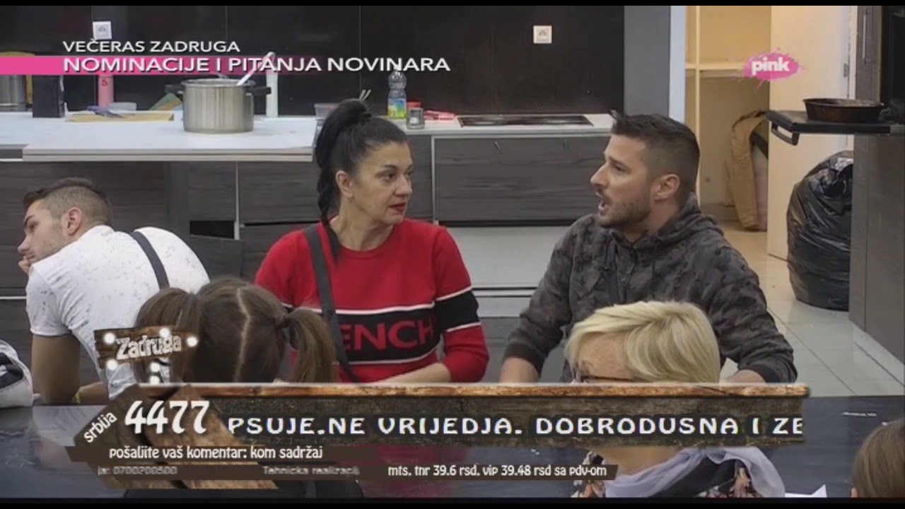 Zadruga - Rasprava Marka i Slobe - 03.02.2018.