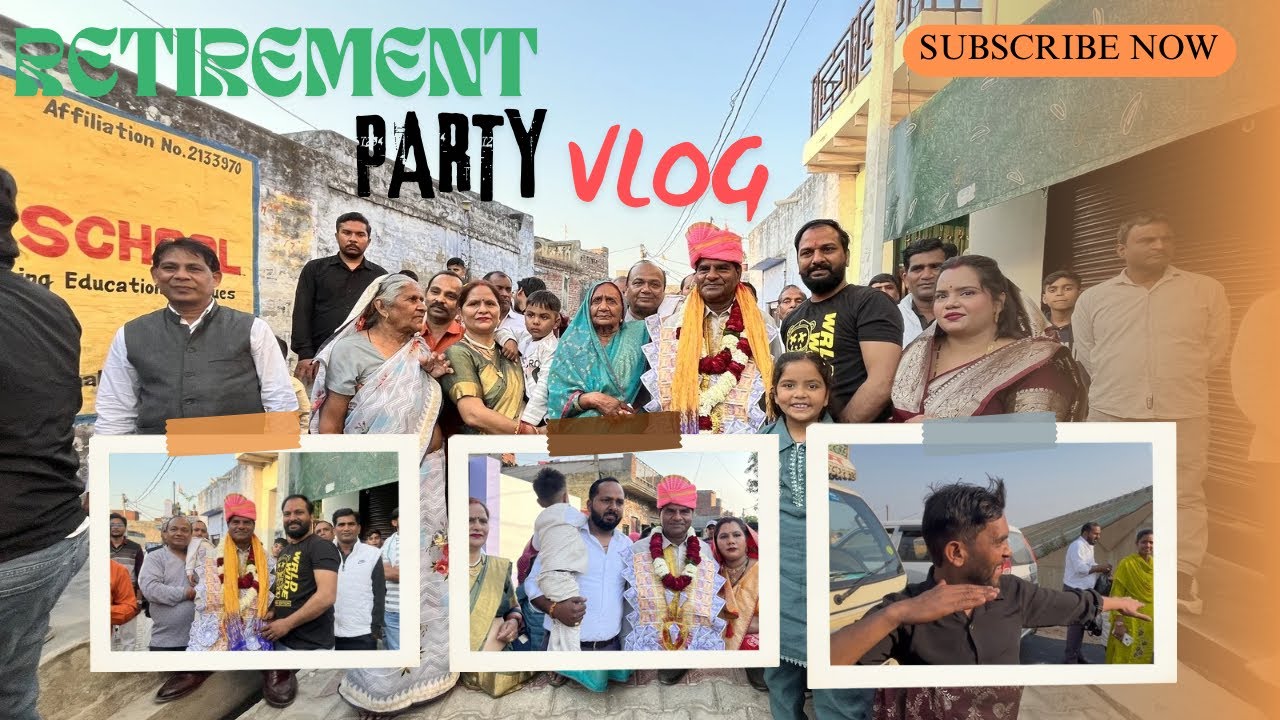 GAO MAI RETIREMENT PARTY🤩 VLOG...