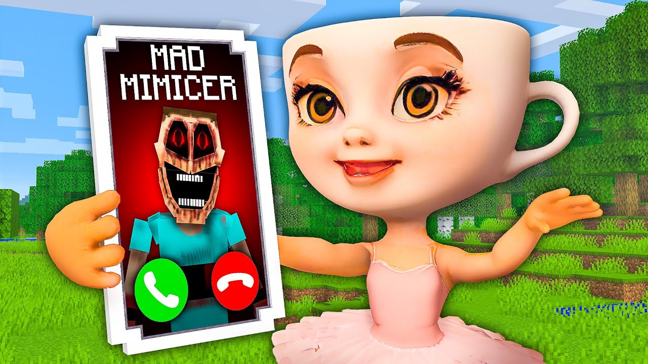 MAD MIMICER call BALLERINA CAPPUCCINA in Minecraft