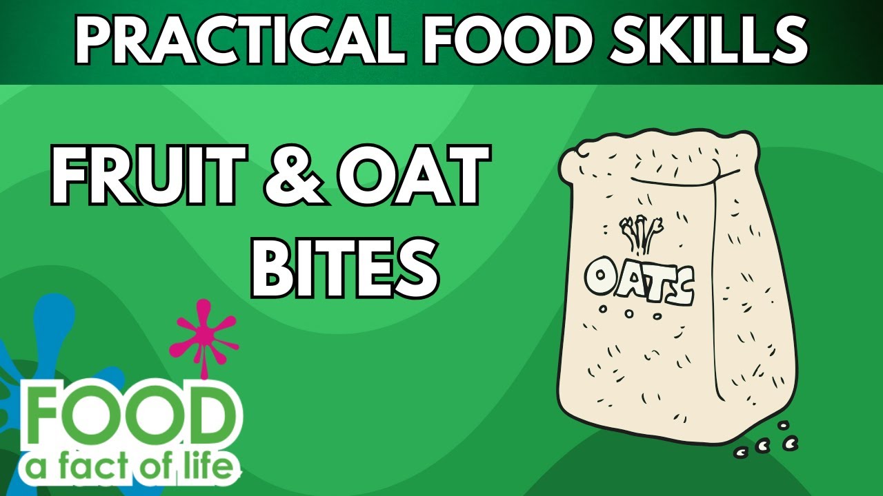 Easy Snack Recipe: Fruit and Oat Bites!